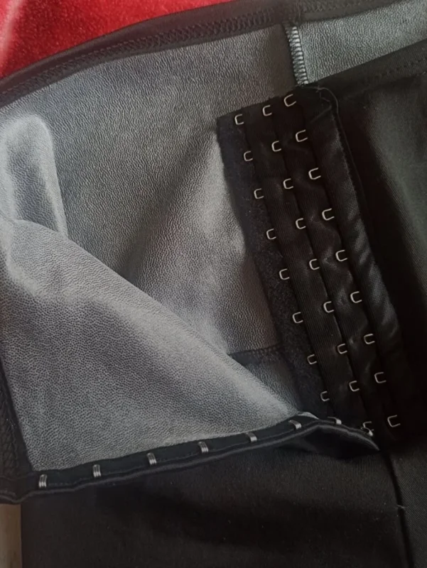 Agraflı Termal Tayt - 3 Kademe Agraflı Ekstra Yüksek Bel Sauna Tayt