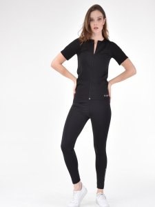 Agraflı Termal Tayt ve Fermuarlı Üst (Takım)